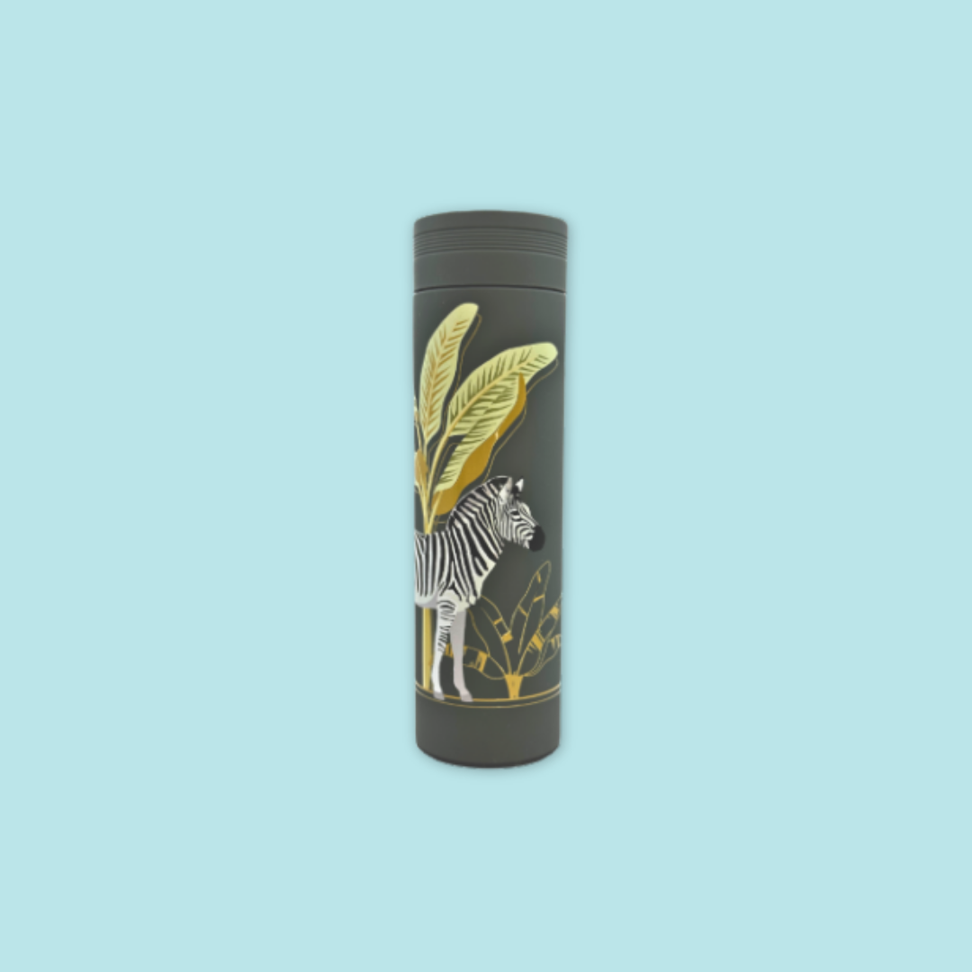 Zebra Vacuum Flask