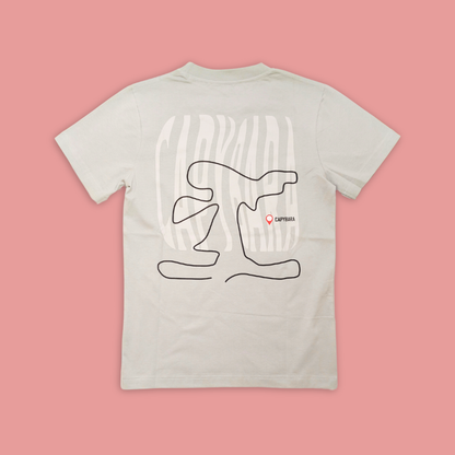 River Wonders Capybara Map Adult T-Shirt MANDAI WILDLIFE RESERVE