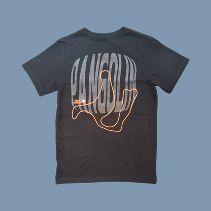 Night Safari Pangolin Map Adult T-Shirt MANDAI WILDLIFE RESERVE