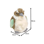 Kookaburra Blue-Wing Plush 7"