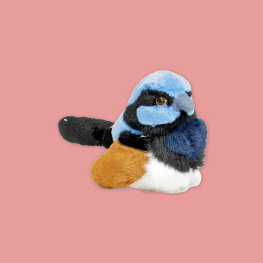 Superb Fairy Wren Plush 6"