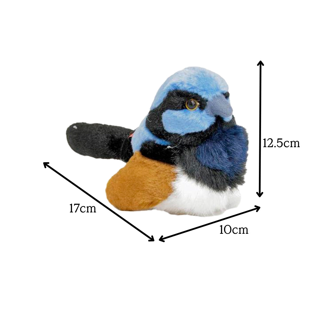 Superb Fairy Wren Plush 6"