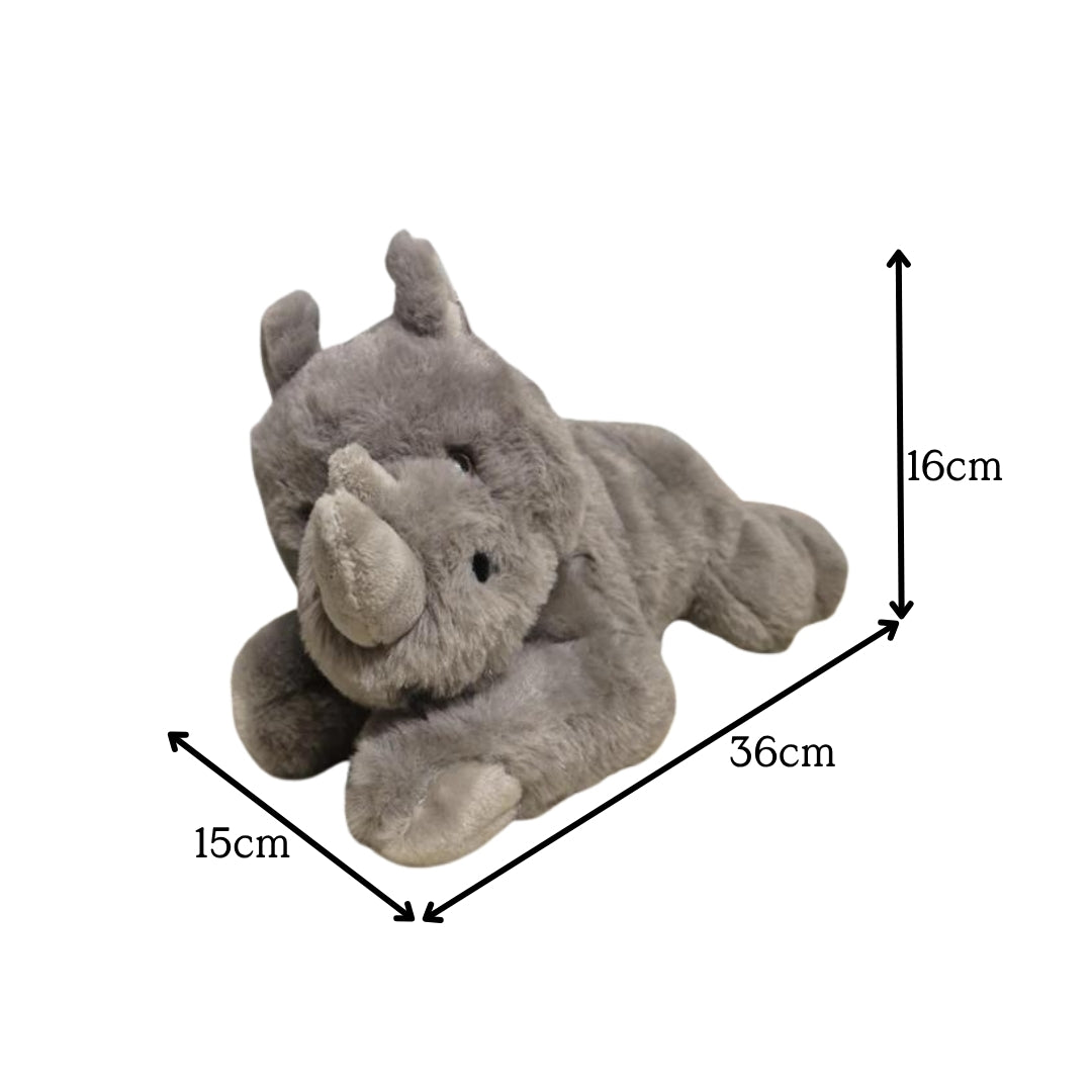 Ecokins Rhino Plush 12"