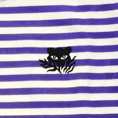 Night Safari Adventure Kids’ Unisex Stripe Cotton T-Shirt – MANDAI WILDLIFE RESERVE