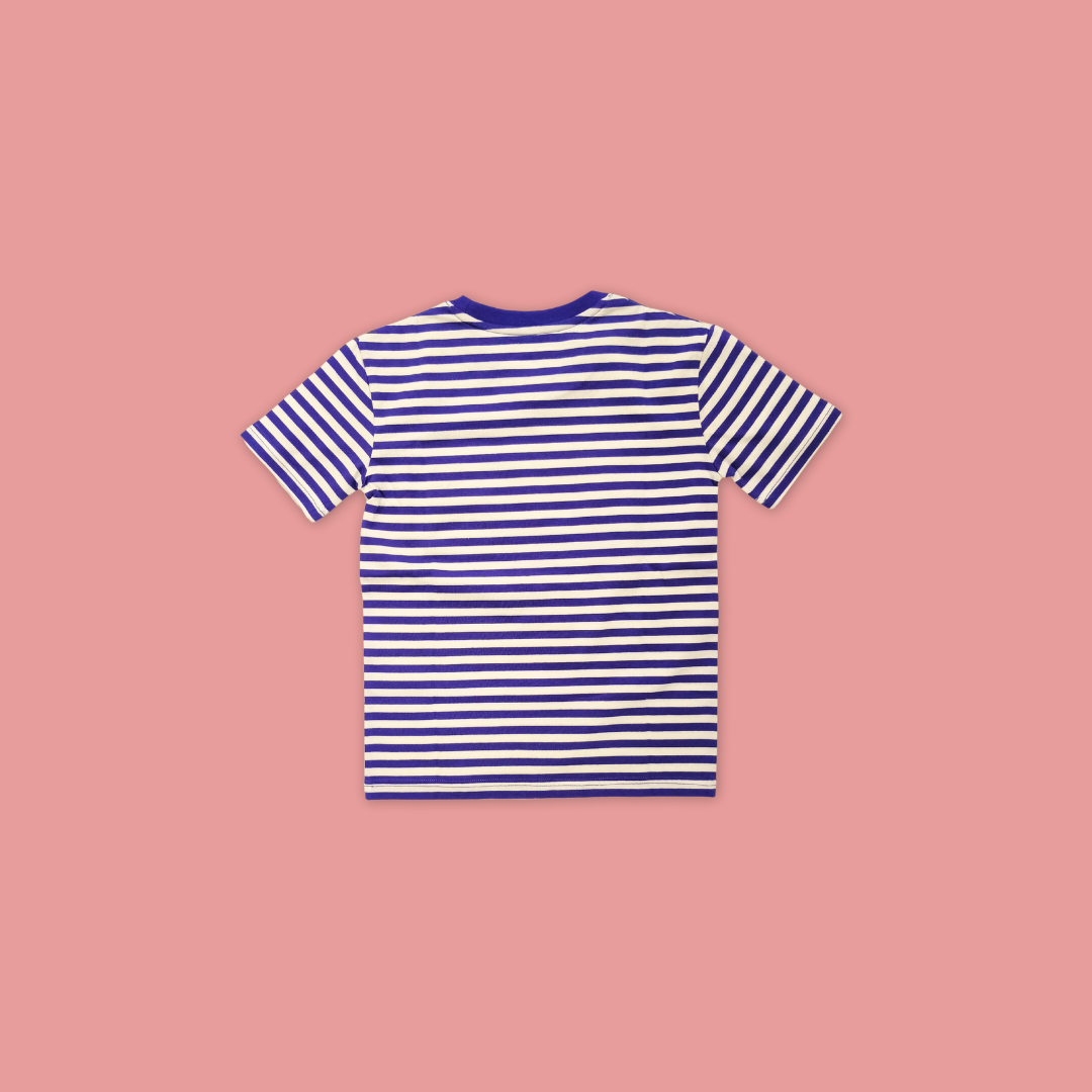 Night Safari Adventure Kids’ Unisex Stripe Cotton T-Shirt – MANDAI WILDLIFE RESERVE