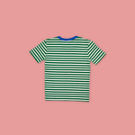 Rainforest Green Stripe Kids T-Shirt