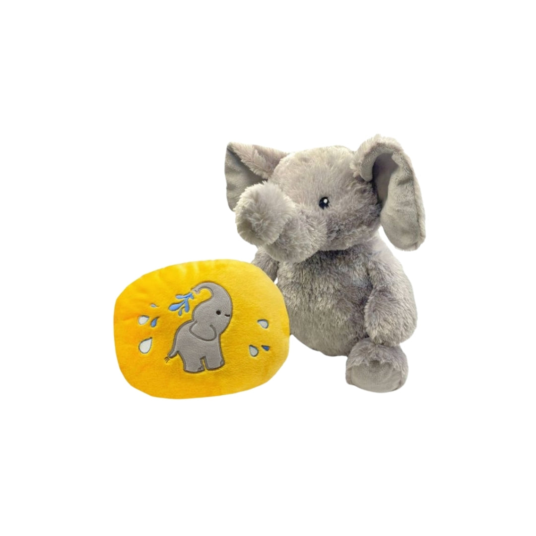 Elephant Reversible Plush Pillow