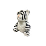 White Tiger Reversible Plush Pillow