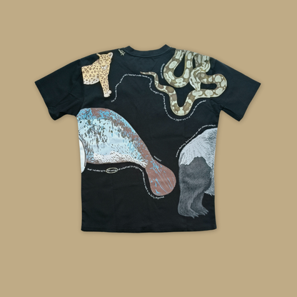 Reckless Ericka Adult Animal Drawing Unisex Oversized - MANDAI WILDLIFE RESERVE