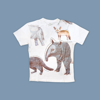 Reckless Ericka Adult Animal Drawing Unisex Oversized - MANDAI WILDLIFE RESERVE