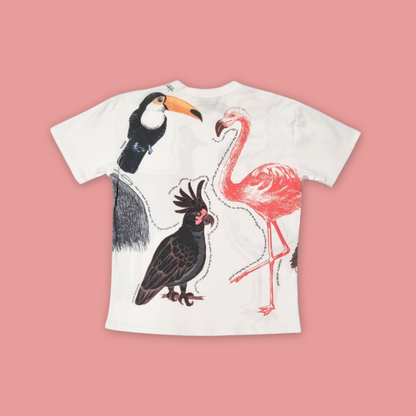 Reckless Ericka Adult Animal Drawing Unisex Oversized - MANDAI WILDLIFE RESERVE