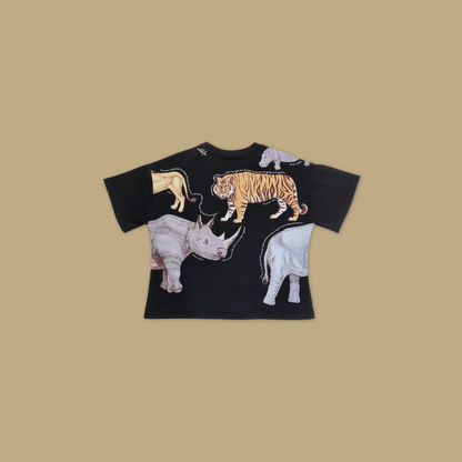 Reckless Ericka Child Animal Drawing Unisex Oversized - MANDAI WILDLIFE RESERVE