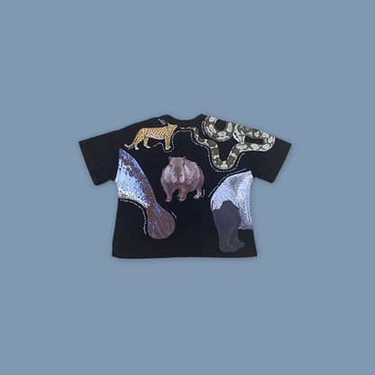 Reckless Ericka Child Animal Drawing Unisex Oversized - MANDAI WILDLIFE RESERVE