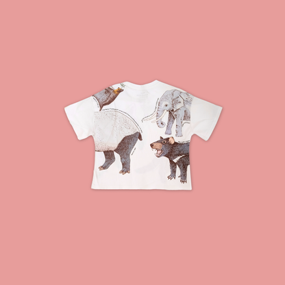 Reckless Ericka Child Animal Drawing Unisex Oversized - MANDAI WILDLIFE RESERVE