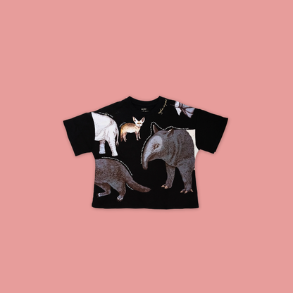 Reckless Ericka Child Animal Drawing Unisex Oversized - MANDAI WILDLIFE RESERVE