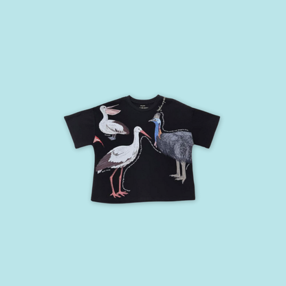 Reckless Ericka Child Animal Drawing Unisex Oversized - MANDAI WILDLIFE RESERVE
