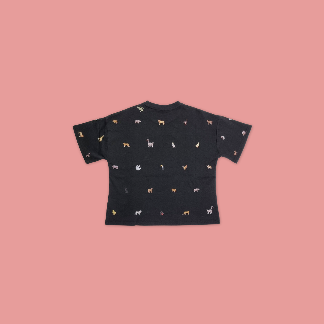 Reckless Ericka Child Animal Drawing Unisex Oversized - MANDAI WILDLIFE RESERVE