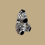 Zebra Reversible Plush Pillow