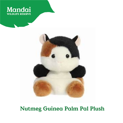 Adorable Animal Spotted Pig Hamster Guinea Pig Pony Bunnies Palm Pal Plush MANDAI WILDLIFE RESERVE