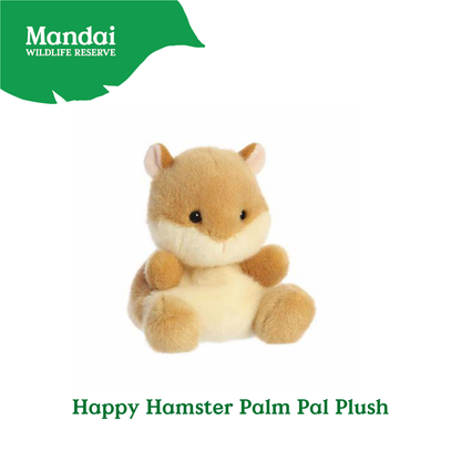 Adorable Animal Spotted Pig Hamster Guinea Pig Pony Bunnies Palm Pal Plush MANDAI WILDLIFE RESERVE