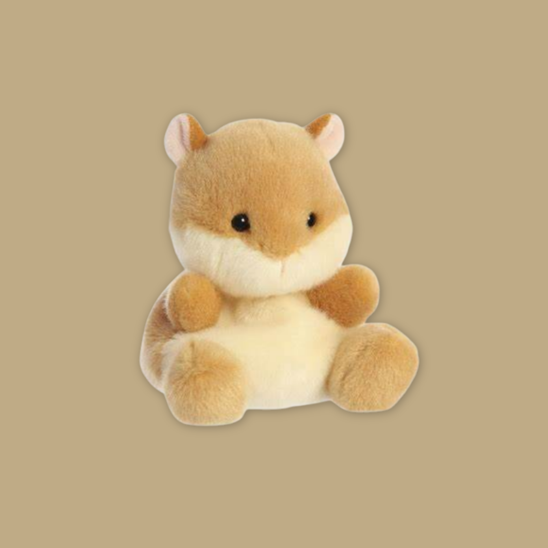 Adorable Animal Spotted Pig Hamster Guinea Pig Pony Bunnies Palm Pal Plush MANDAI WILDLIFE RESERVE
