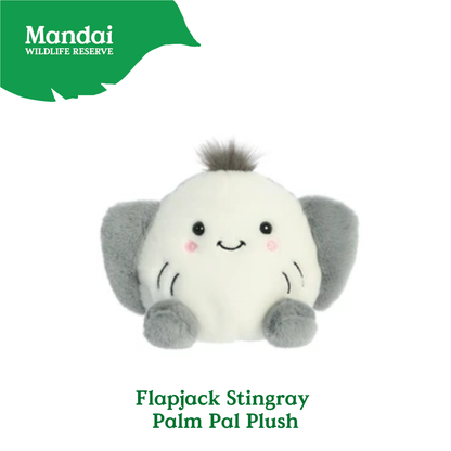 Adorable Animal Hippo Chick Sahal Owl Barnie Owl Stingray Luna Bat Flamingo Macaw Palm Pal Plush MANDAI WILDLIFE RESERVE