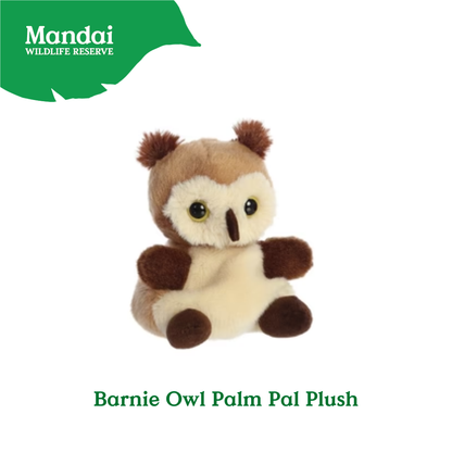 Adorable Animal Hippo Chick Sahal Owl Barnie Owl Stingray Luna Bat Flamingo Macaw Palm Pal Plush MANDAI WILDLIFE RESERVE