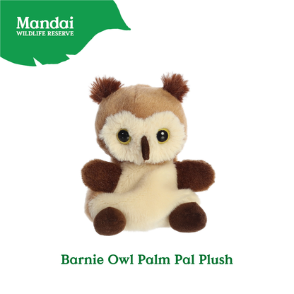 Adorable Animal Hippo Chick Sahal Owl Barnie Owl Stingray Luna Bat Flamingo Macaw Palm Pal Plush MANDAI WILDLIFE RESERVE