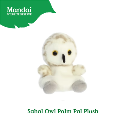 Adorable Animal Hippo Chick Sahal Owl Barnie Owl Stingray Luna Bat Flamingo Macaw Palm Pal Plush MANDAI WILDLIFE RESERVE