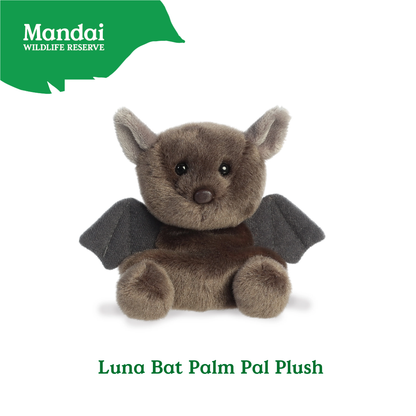 Adorable Animal Hippo Chick Sahal Owl Barnie Owl Stingray Luna Bat Flamingo Macaw Palm Pal Plush MANDAI WILDLIFE RESERVE