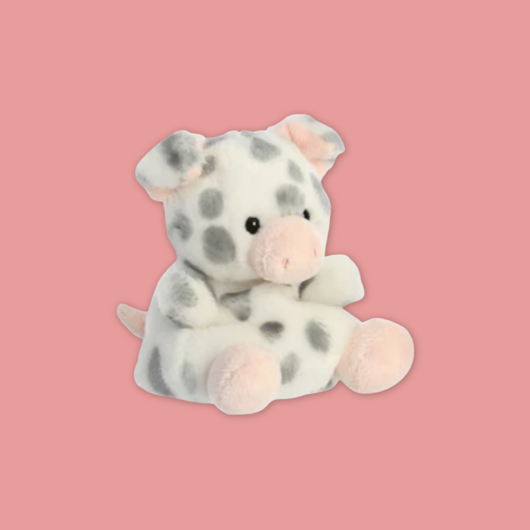 Adorable Animal Spotted Pig Hamster Guinea Pig Pony Bunnies Palm Pal Plush MANDAI WILDLIFE RESERVE