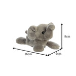 Elephant Shoulderkins Plush 6"
