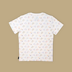 Outline All-Over Print Adult T-Shirt