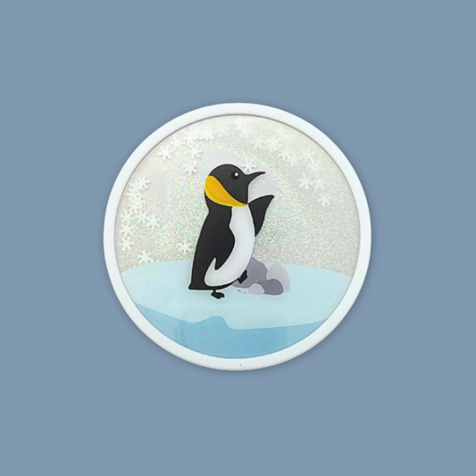 Penguin Glitter Coaster MANDAI WILDLIFE RESERVE