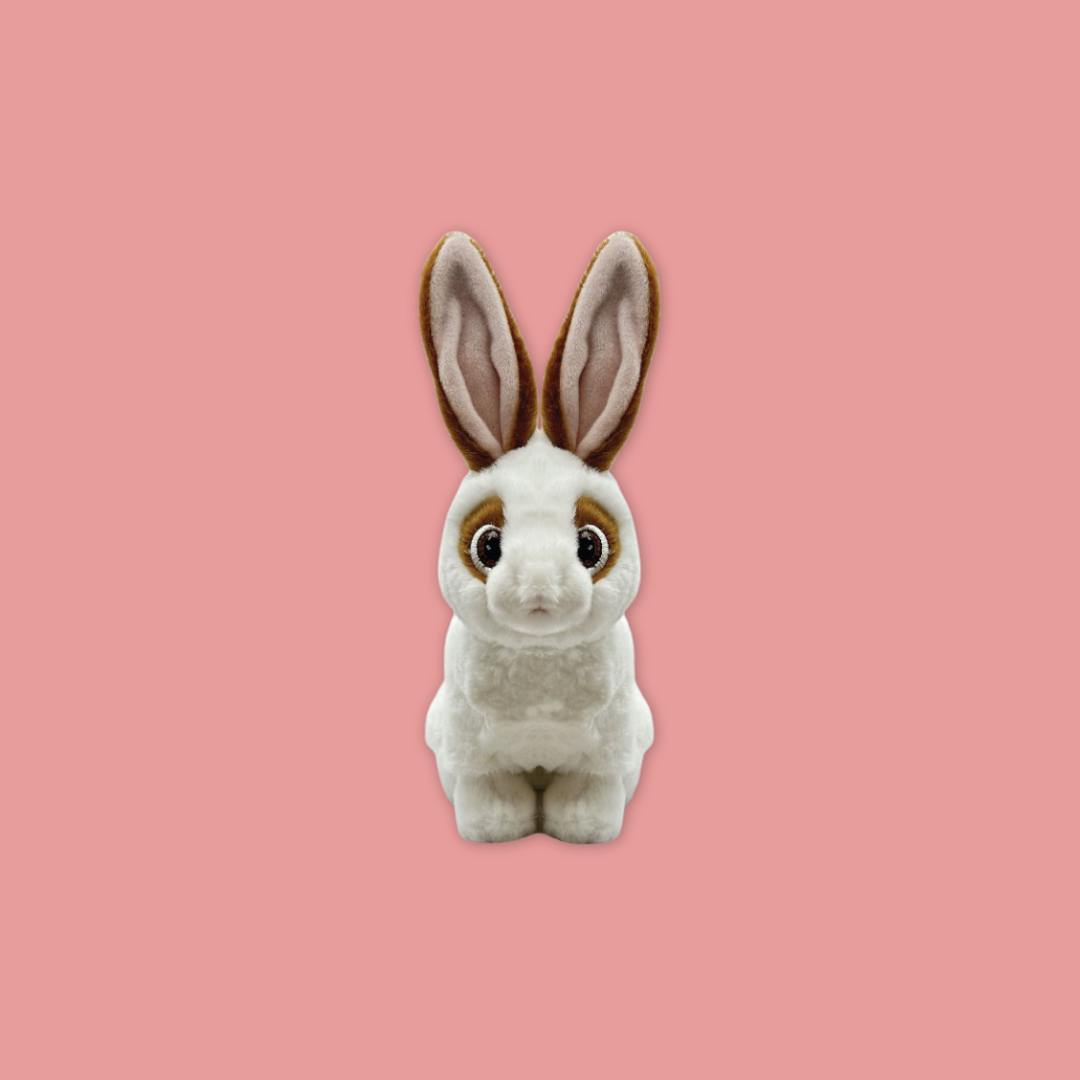 The cute and cuddly Rabbit Beanie Plush Keychain from MANDAI WILDLIFE RESERVE makes a perfect companion and keepsake