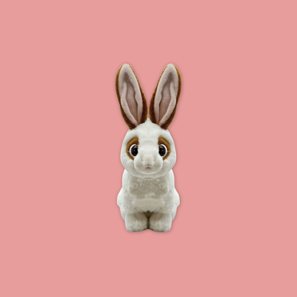 The cute and cuddly Rabbit Beanie Plush Keychain from MANDAI WILDLIFE RESERVE makes a perfect companion and keepsake
