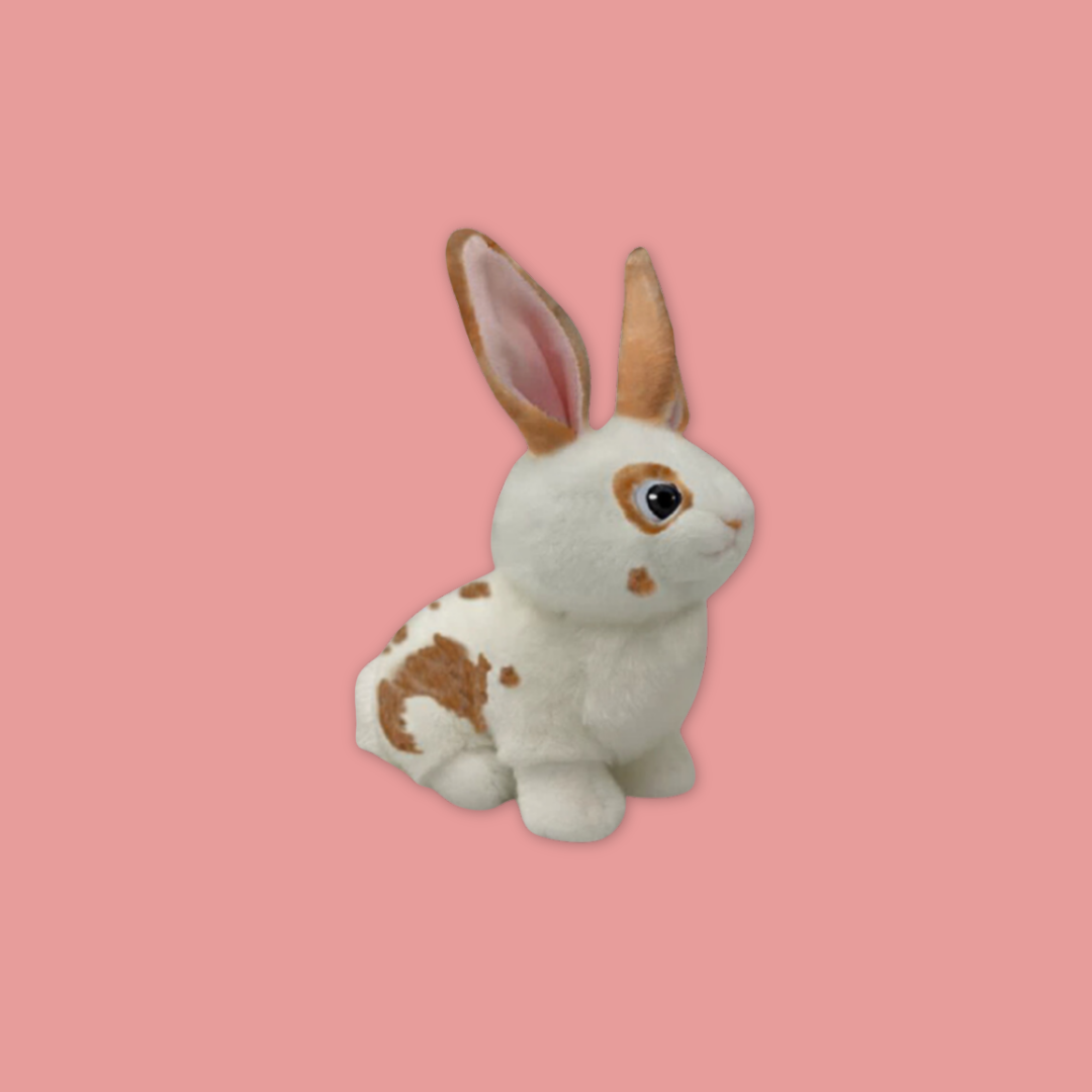 The cute and cuddly Rabbit Beanie Plush Keychain from MANDAI WILDLIFE RESERVE makes a perfect companion and keepsake