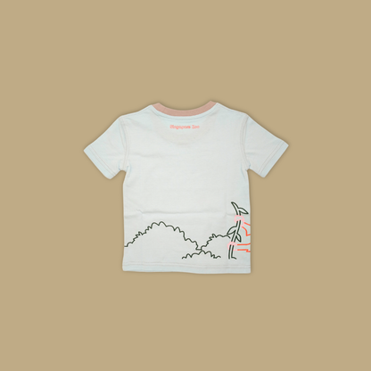 Singapore Zoo Kids Tee lightweight and exclusive to -MANDAI WILDLIFE RESERVE