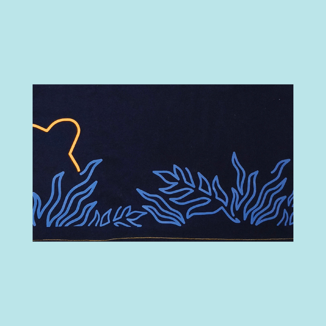 Night Safari Outline Kids T-Shirt