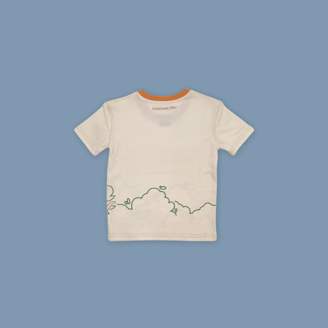 Rainforest Wild Outline Kids T-Shirt