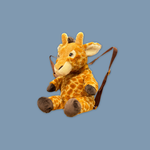 Eco Giraffe Plush Backpack 14"