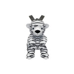 Eco White Tiger Plush Backpack 14"