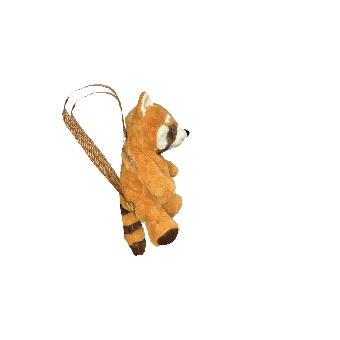 Eco Red Panda Plush Backpack 14"
