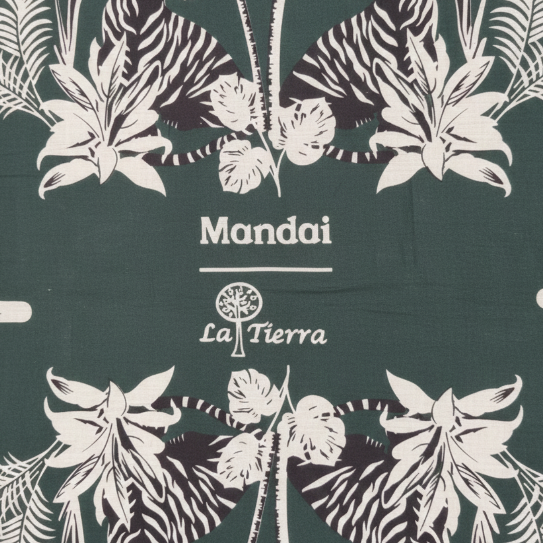 White Tiger and Hornbill Scarf