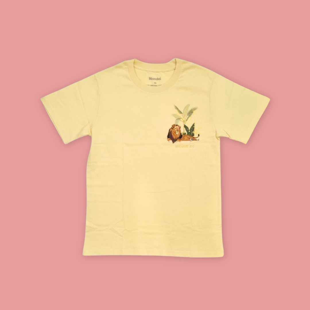 Lion on the Chest Adult T- Shirt