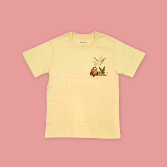 Lion on the Chest Adult T- Shirt