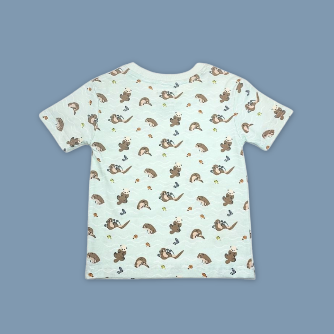 Otter All-Over Print Adult T- Shirt