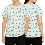 Otter All-Over Print Adult T- Shirt