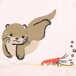 Otter With Lobster Kids T-Shirt