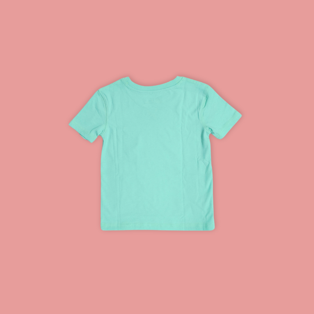 Panda And Friends Gharial on Pocket Kids T-Shirt